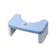 thumbnail image 1 of Moyic Taburete en cuclillas engrosado | Comodidad mejorada para una mejor salud en el baño Taburete para inodoro Reposapiés Sensación de Hardware Azul blanco, 1 of 6