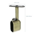thumbnail image 4 of EeaseCA 2pcs Closet Rod Bracket Curtain Rod Hanger Closet Lever Support Pipe Hanger, 4 of 7