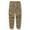 #Khaki, variant on DPTALR Men's Fashion Casual Comfy Solid Pocket Drawstring Regular Pants, Army GreenL