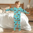 thumbnail image 6 of joogoo Cute Dachshund Dog Pajamas Set Long Sleeve Soft Cotton Sleepwear 2 Piece 18M, 6 of 7