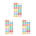 thumbnail image 4 of heritaly 4 Pieces Reinforcement Labels Repair Subsidy Strong Viscosity Doughnut Shape Small Hole Stickers Set for Recipes Binders Halo Dyeing 3Set, 4 of 6