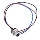 thumbnail image 2 of Conector de aviación Conector recto hembra M12 de 4 pines Relleno adhesivo incorporado Roscas de tornillo M16 Conector de terminal eléctrico de alimentación PG9 ANGGREK Otros, 2 of 8