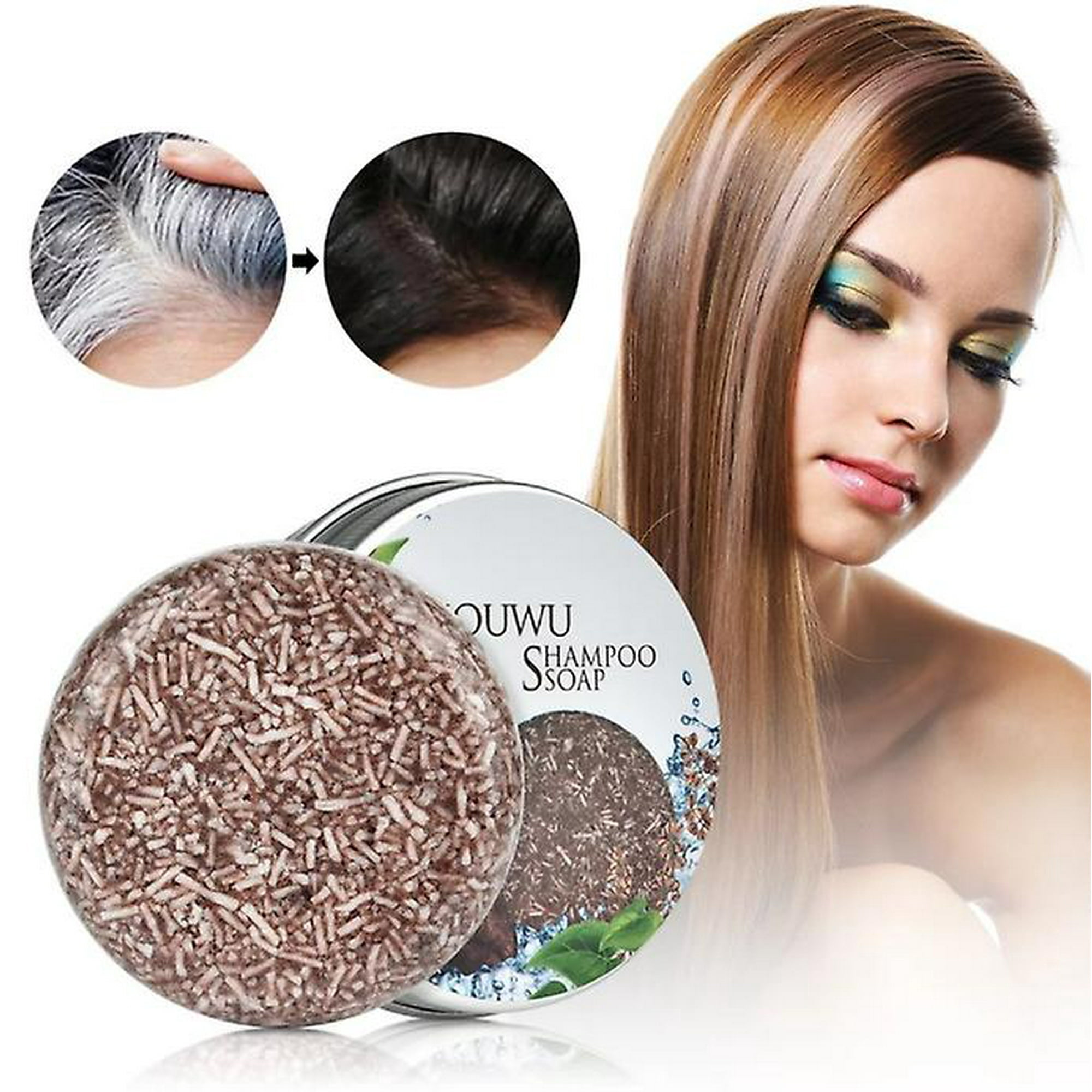 Hair Darkening Shampoo Soap Hair Blackening Shampoo Bar Organic Conditioner  Repair | Walmart Canada