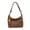 Khaki, variant on NCY Plaid Purses for Women - Wool Handbag with Pendant, Hobo Shoulder Bag and Tartan Fabric Clutch (Red)