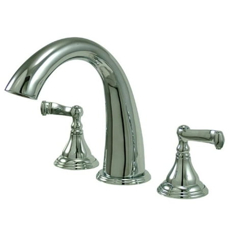 

8 Inch -18 Inch Widespread Roman Tub Filler - Polished Chrome