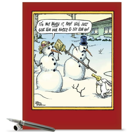 Funny Merry Christmas Messages j5853xsg jumbo funny merry christmas card: jumbo not worth it christmas card: with envelope (giant size: 8.5