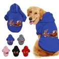 thumbnail image 6 of Christmas Pet Clothes Hangers And Rack Christmas Pet Clothes Hangers Small Deer Santa Dog Sweater Dog Clothes Pet Clothes for Large Dogs Girl Pet Pet Pet Clothes for Mediu, 6 of 8