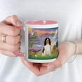 thumbnail image 3 of CafePress - Cloud Angel & Springer Mug - 11 oz Ceramic Mug - Novelty Coffee Tea Cup, 3 of 3