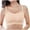 Beige, variant on Women Casual Removable Straps Breathable Underwear Everyday Bras Two Ways To Wear Padded Bras