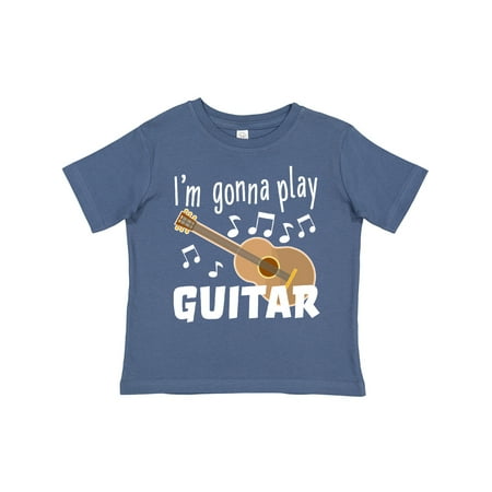 

Inktastic I m Gonna Play Guitar- Music Gift Toddler Boy or Toddler Girl T-Shirt