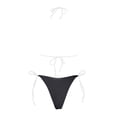 thumbnail image 6 of Afdoent Tankini Swimsuits For Women Bikini Beachwear Tie Side Two Piece Swimsuit For Summer Pool Party Water Activities Bathing Suit For Vacation, 6 of 6