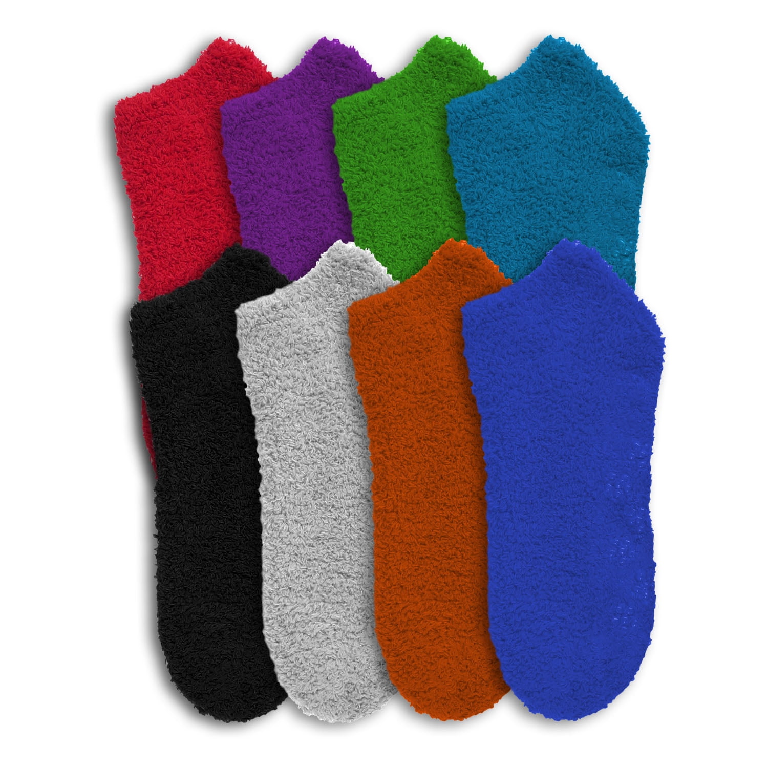GMI Women's Fuzzy Comfy Warm Winter Super Soft AntiSlip Ankle Socks