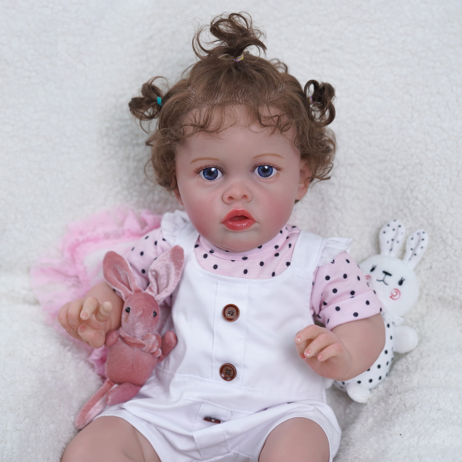 JIZHI Reborn Baby Dolls 20 inch Realistic Newborn Reborn Doll Girl Soft