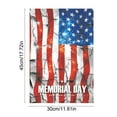 thumbnail image 2 of LHNFT 4th of July Decorations Welcome Garden Flags USA Flag Memorial Day Patriotic American Flags Independence Day Outside Eagle Yard Flag Party Home Decor 12x18 Inch, 2 of 6