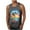 Dark Gray, variant on Zylanna Men's Hawaii Tank Tops Pullover, Beach Vacation Sleeveless Cool Vest Crew Neck Casual T-Shirts for Men Black Size 3XL