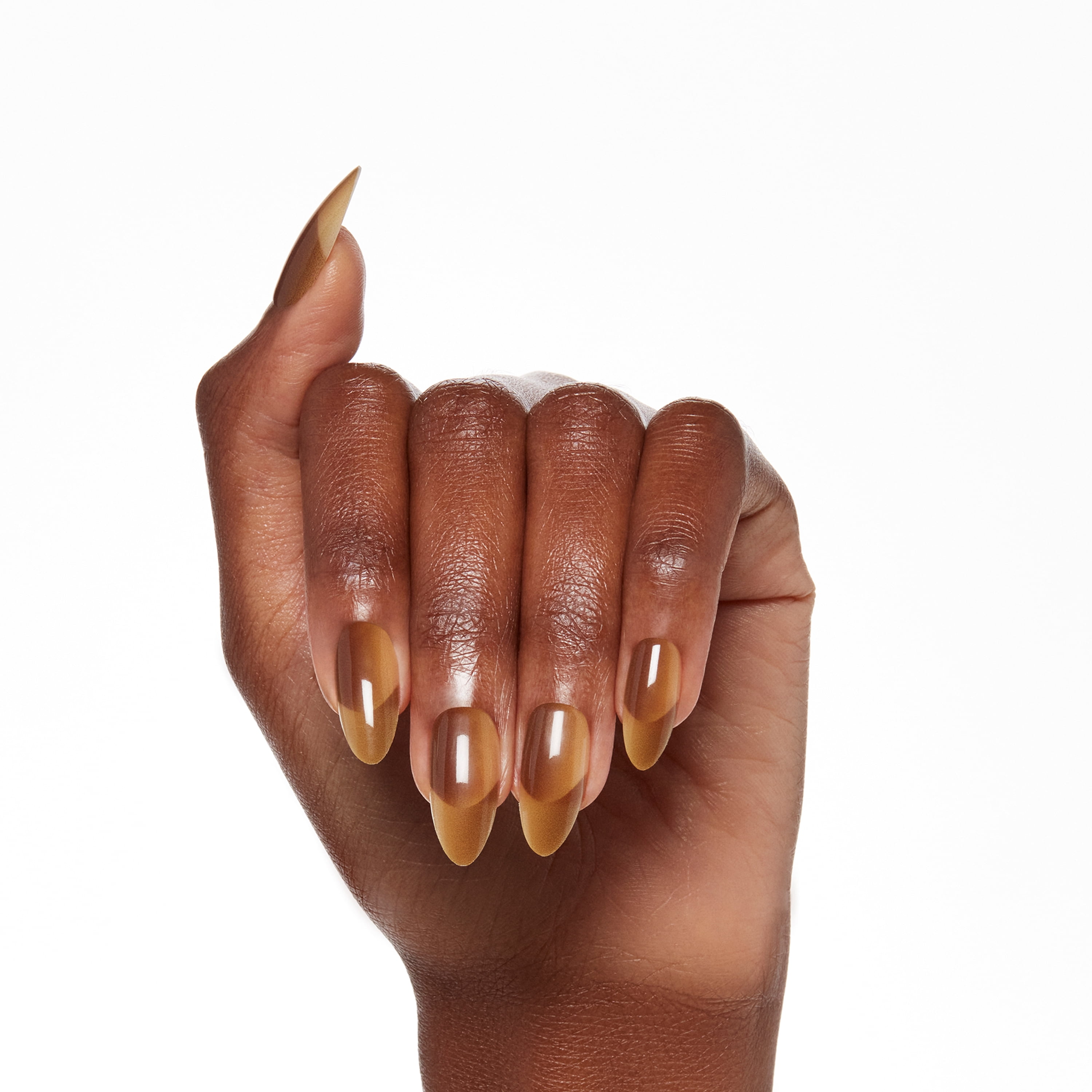 Salon Perfect Falloween Press On Nails, 323 Nude Illusion, File & Glue Included, 30 Nails