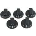 thumbnail image 2 of Dusknt Under $5 Stove Knobs, 5 Pcs Kitchen Black Plastic Stove Cooker Knobs, Limited Time Offer, 2 of 9
