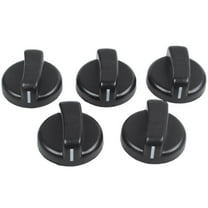 LMTODLFG Stove Knobs Cooktop Replacement Parts for GE Cooktop Knobs Range Knobs Adora Electric Oven Knobs Black JB625RK4SS Control Knobs Burner Knobs JB625RK8SS Stove Top Knobs 5 Pcs
