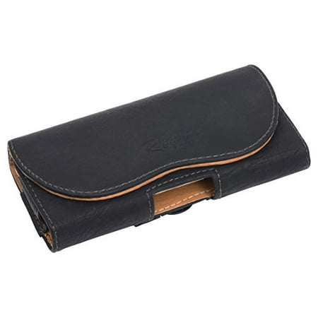Mobile Phone Holster - Reed© PU LEATHER Cell Phone Belt Clip Case Holster Pouch (iPhone 6s plus - 5.5 Inch)