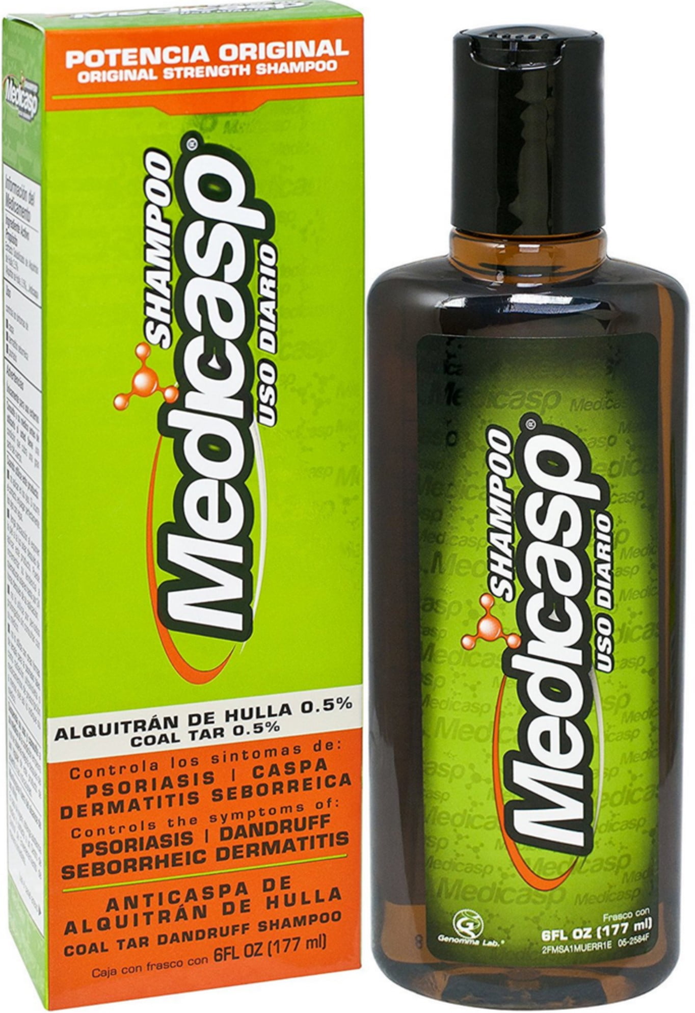 klog cilia Effektiv MEDICASP Tar Gel Dandruff Shampoo 6 oz (Pack of 3) - Walmart.com