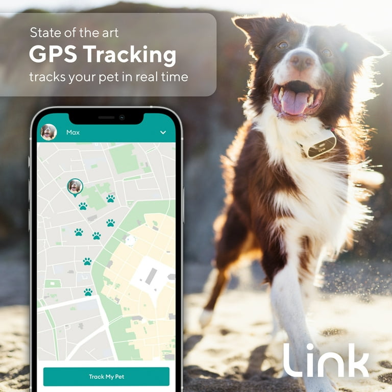 Link My Pet GPS Dog Tracker Activity Monitor with Training Tools Fits Any Collar Walmart