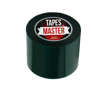 WOD PFT35GS High Temperature Polyester Green Masking Pet Tape. 1/2 inch x  72 yds. for Powder Coating, E-Coating or Plating Projects. Up to 350 F