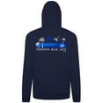 thumbnail image 3 of Men's Levelwear Navy Toronto Blue Jays Panoramic Podium Hoodie, 3 of 3