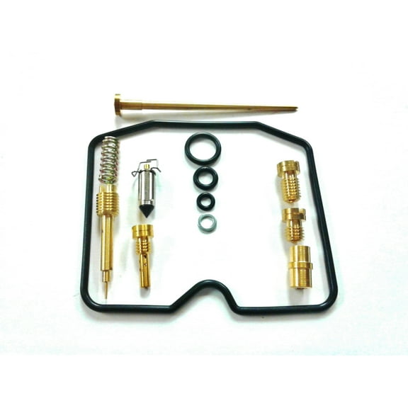 Carburetor Rebuild Kit for Kawasaki Bayou 300 2x4 4x4 1989-2004 ATV, Restores Performance