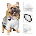 thumbnail image 2 of Bingfone Summer Gnome Dog Clothes Hoodie, Pet Winter Coat,Puppy Sweatshirts for Small Dogs Boy Girl,Suitable for All Breeds-Medium, 2 of 6