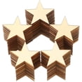 thumbnail image 3 of 300 piezas de madera sin terminar en forma de estrella, para proyectos artesanales y decoración (1 pulgada),11 Feliz Sencillez, 3 of 5