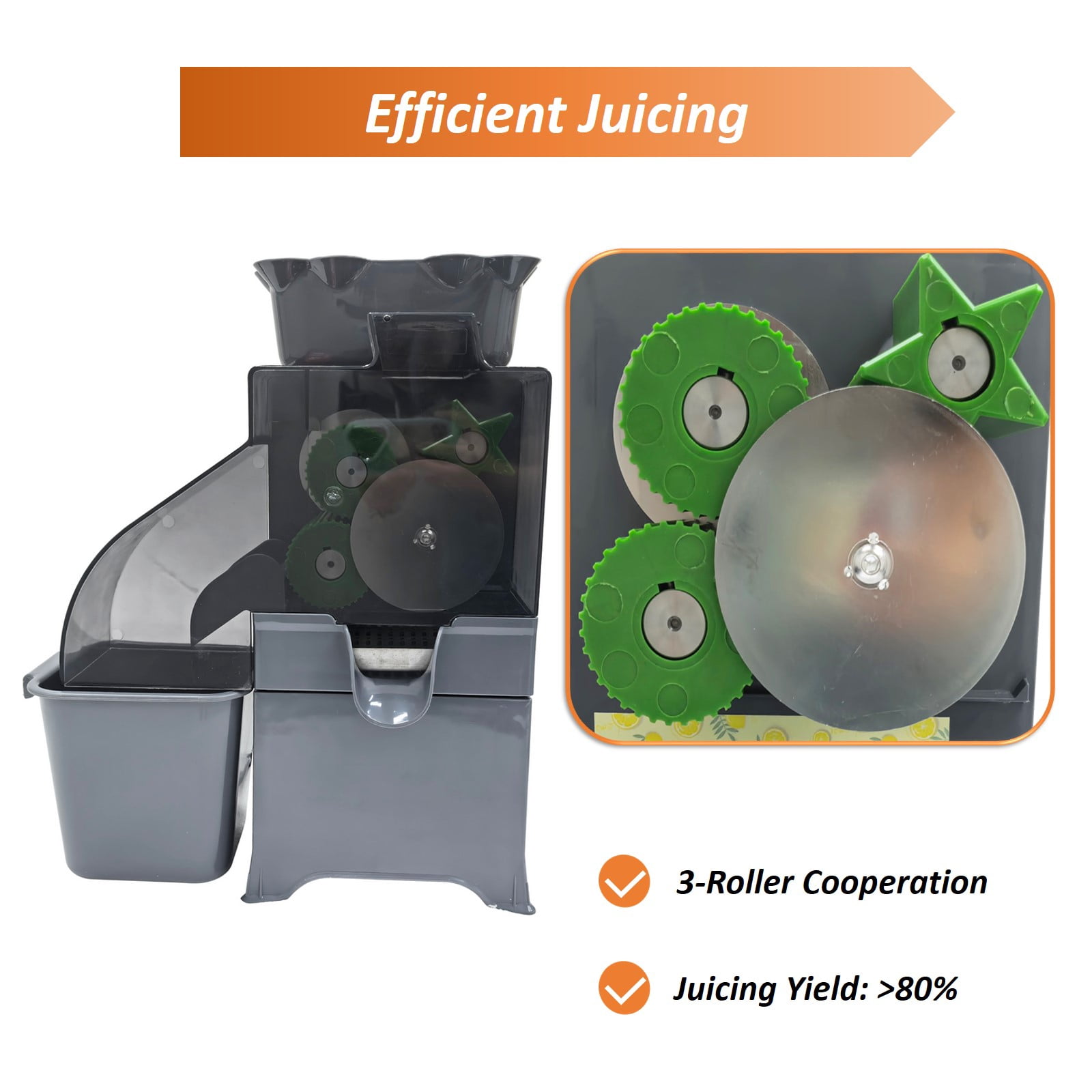 Commercial Electric Fresh Orange Lemon Juicer Extractor Machine for Bar Cafe Restaurant
