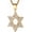 Gold, variant on Women Men Stainless Steel Israel Magen David Necklace Star of David Pendant