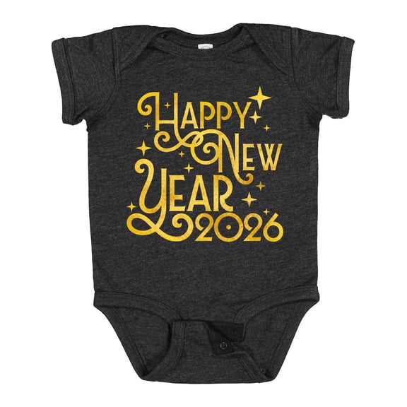 Inktastic Happy New Year 2026 Boys or Girls Baby Bodysuit