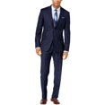thumbnail image 1 of DKNY Mens Extra-Slim-Fit Two Button Formal Suit, Blue, 37 SHORT  / W x L, 1 of 1