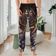 thumbnail image 2 of Attack On Titan Men's Sleeping Pants Soft Pajama Lounge Pants Casual Sleep Pants M, 2 of 7