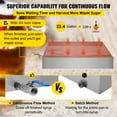 thumbnail image 5 of VEVOR Maple Syrup Evaporator Pan 36x24x6 Inch Stainless Steel Maple Syrup Boiling Pan for Boiling Syrup, 5 of 9