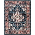 thumbnail image 2 of SAFAVIEH Charleston Zharko Floral Area Rug, Navy/Red, 8' x 10', 2 of 11