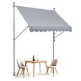thumbnail image 1 of VEVOR Auvent de Patio 98x47 Pouces Auvent Rétractable Abri Pare-Soleil avec Manivelle, 1 of 9
