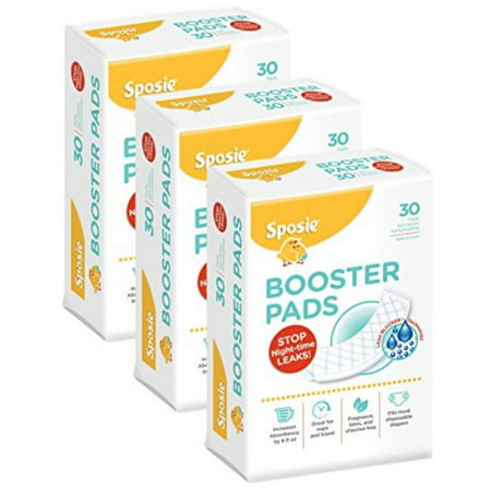 Sposie Diaper Booster Pads - 90 count (Best Flushable Diaper Liners)