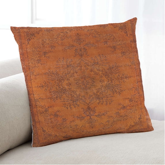 Ahgly Company Indoor Square Mid-Century Modern Throw Pillow, 18 inch by 18 inch