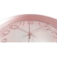 thumbnail image 4 of Pink Wall Clock Silent Non-Ticking, 12in Analog Wall Clock in Battery Operated，Cute Decorative Clock for School Office Classroom Bedroom Kitchen Living Room Nursery Decor, 4 of 9