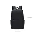thumbnail image 1 of Sac à Dos en Nylon Résistant à l'Eau, Sac de Jour Léger pour l'École Ou les Voyages, Bretelles Ajustables et Port USB, 1 of 9