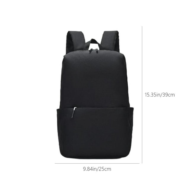 Sac à Dos en Nylon Résistant à l'Eau, Sac de Jour Léger pour l'École Ou les Voyages, Bretelles Ajustables et Port USB