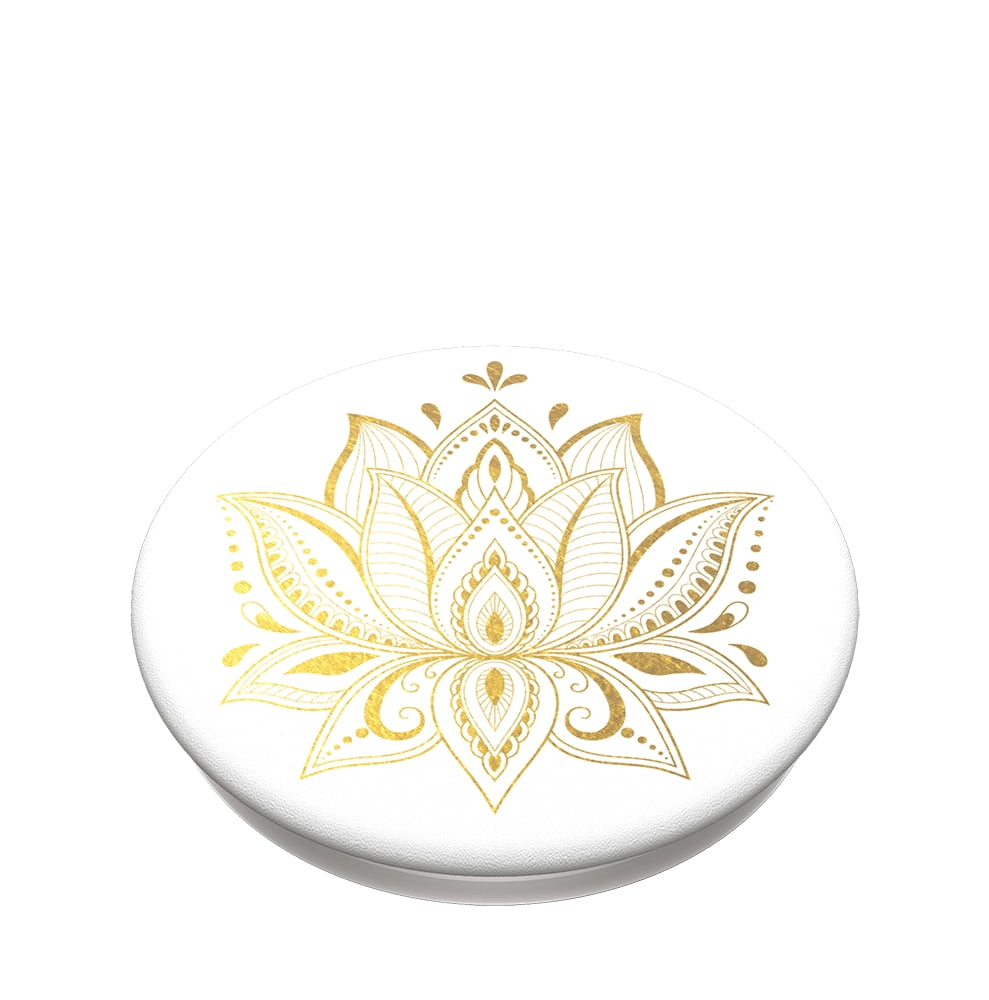 PopSockets Adhesive Phone Grip with Expandable Kickstand and swappable top - Golden Prana