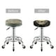 thumbnail image 5 of Balery Gothic Winged Skull Fundas de asiento para taburete de bar redondo de tela de terciopelo ajustables que protegen de arañazos y manchas para sillas de 14 a 17 pulgadas.-14 inch, 5 of 7