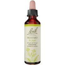 Bach Original Flower Remedies, Mustard for Joy, 20mL Dropper