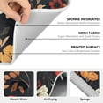 thumbnail image 6 of Yayeee Drying Mat for Kitchen Counter Dishes Microfiber Coffee Decorative Pad, Black Floral Pattern, 6 of 9