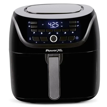 

FANTSLY™ Vortex Pro Air Fryer™ SmartTech with Recipe App 8-QT Large Air Fryer Oven Combo with 10 Presets Roast Bake Broil Dehydrate – Black