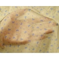 thumbnail image 4 of oneOone Silk Tabby Fabric Leaves & Flower Floral Print Fabric BTY 42 Inch Wide, 4 of 4
