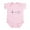 Petal Pink, variant on CafePress - Heartbeat Infant Bodysuit - Baby Light Bodysuit, Size Newborn - 24 Months